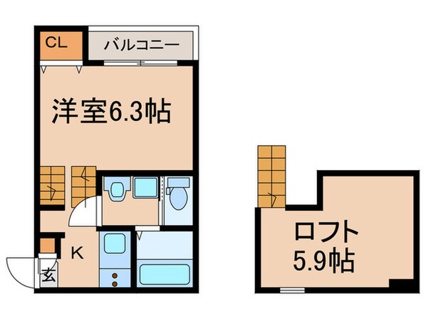 stabilita新栄の物件間取画像